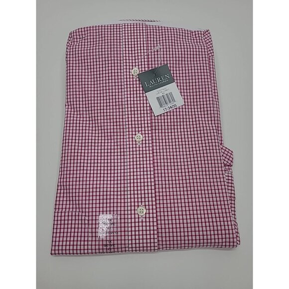Lauren Ralph Lauren Classic Fit Button Down Men's Size 17 34/35 New with Tags - Picture 5 of 6